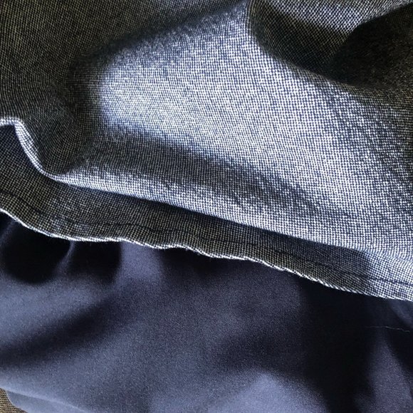 NECESSARY OBJECTS Blue Skirt  M - Picture 3 of 6